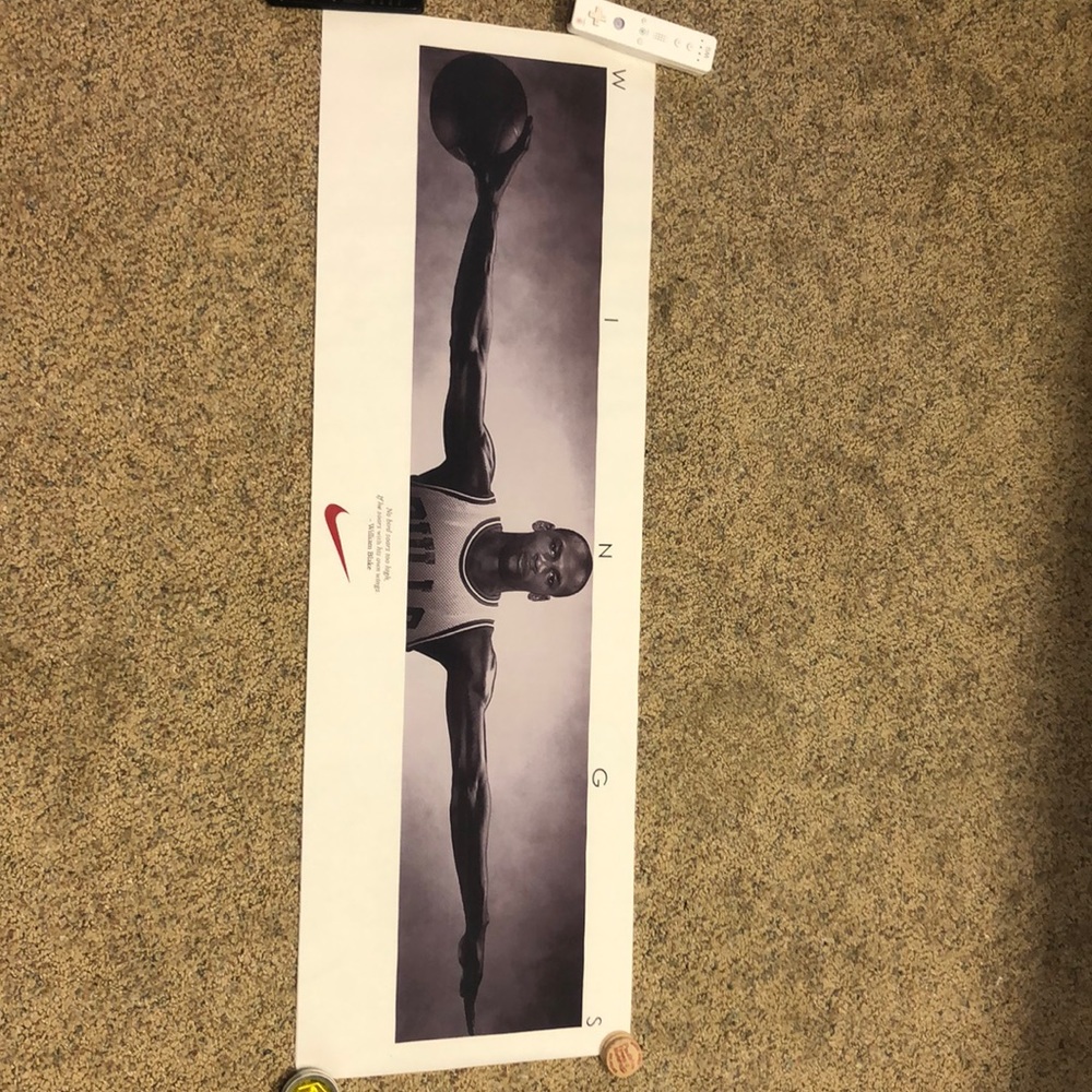 Jordan cloth WINGS poster